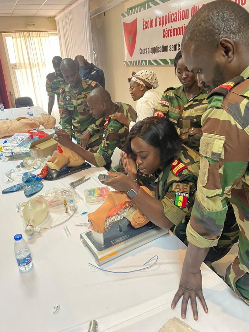 Personnel médical du Service de Santé des Armées